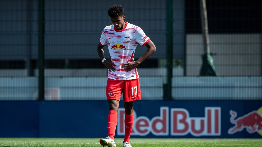 Enttäuschung bei RB Leipzigs Sanoussy Ba.&nbsp;