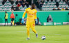 Yvon Mvogo durfte beim 6:1 gegen den VfL Wolfsburg für RB Leipzig spielen.