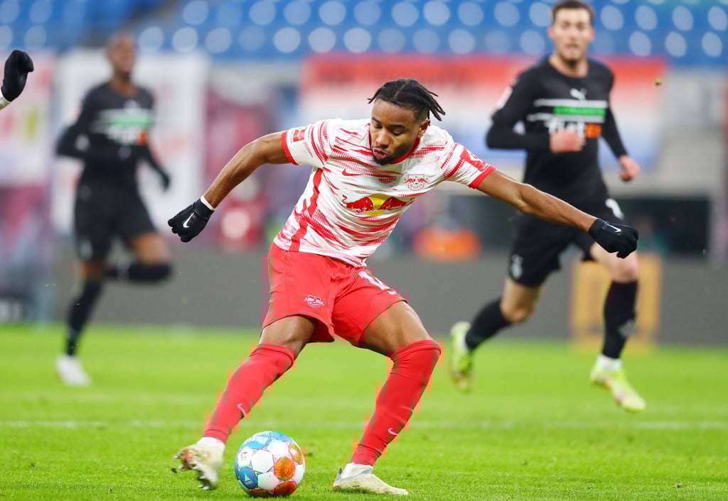 Christopher Nkunku trifft weiterhin für RB Leipzig.