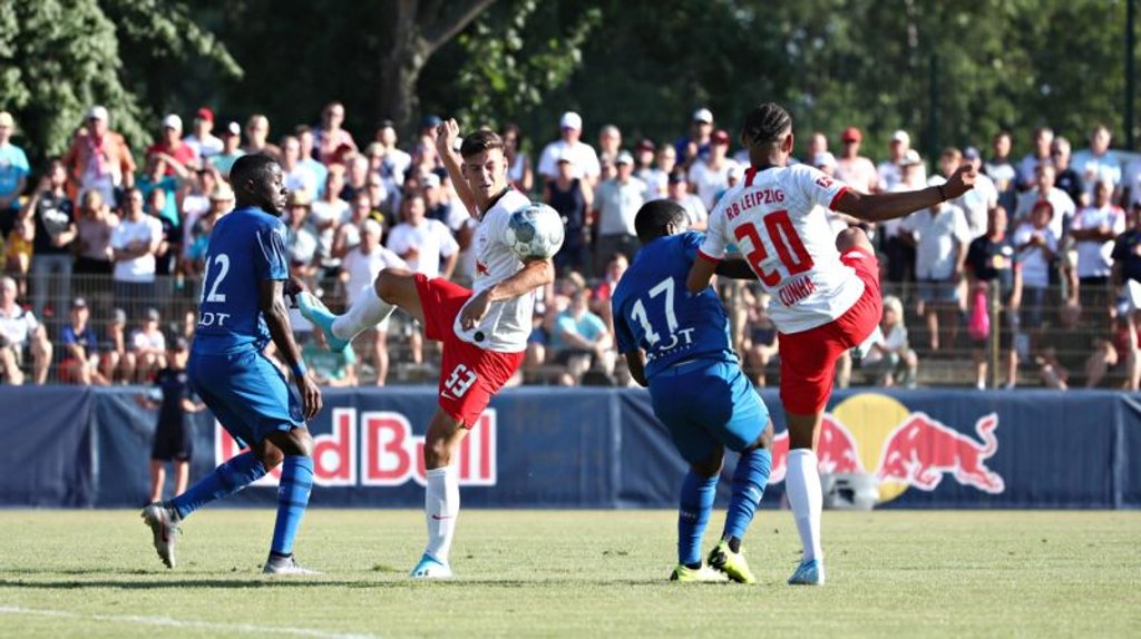 Test in Markranstädt: RB gegen Stade Rennes.