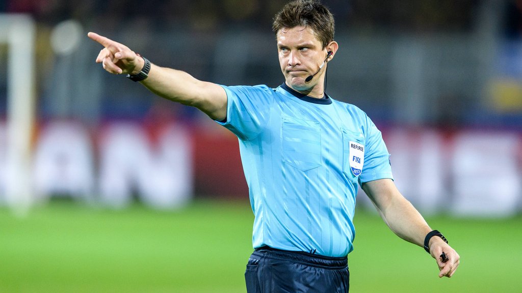 Matej Jug pfiff bislang 12 Begegnungen in der Königsklasse.