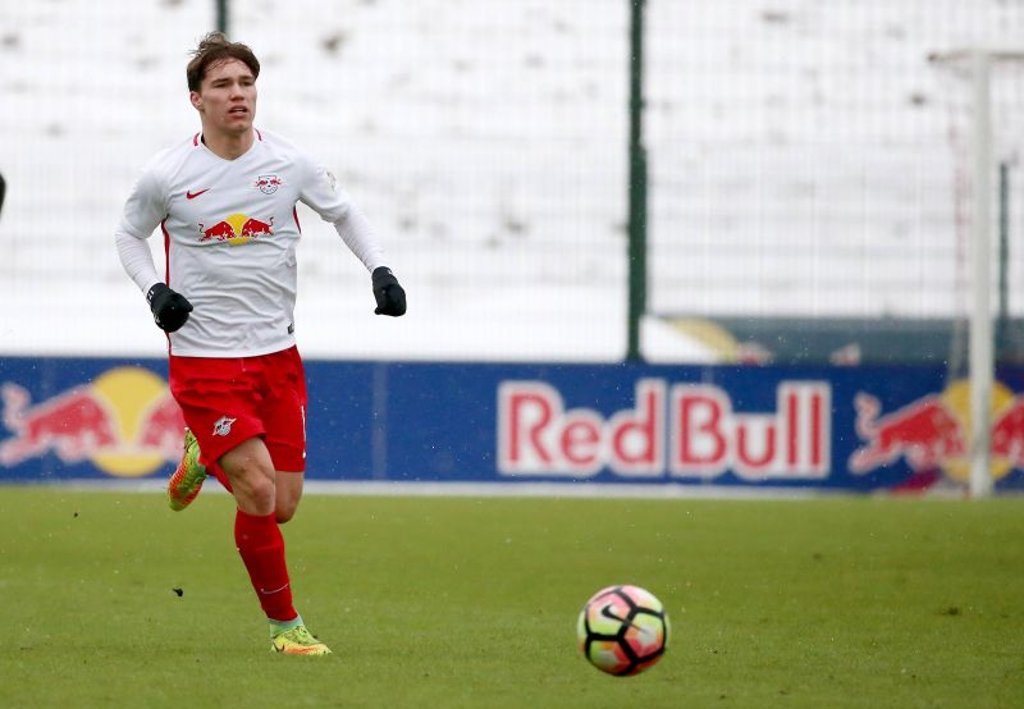 Anthony Barylla von RB Leipzig II könnte es zum FSV Zwickau ziehen.
