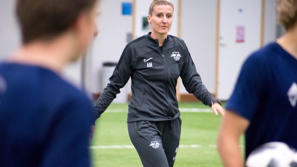 Anja Mittag will mit RB Leipzig in die Bundesliga aufsteigen.