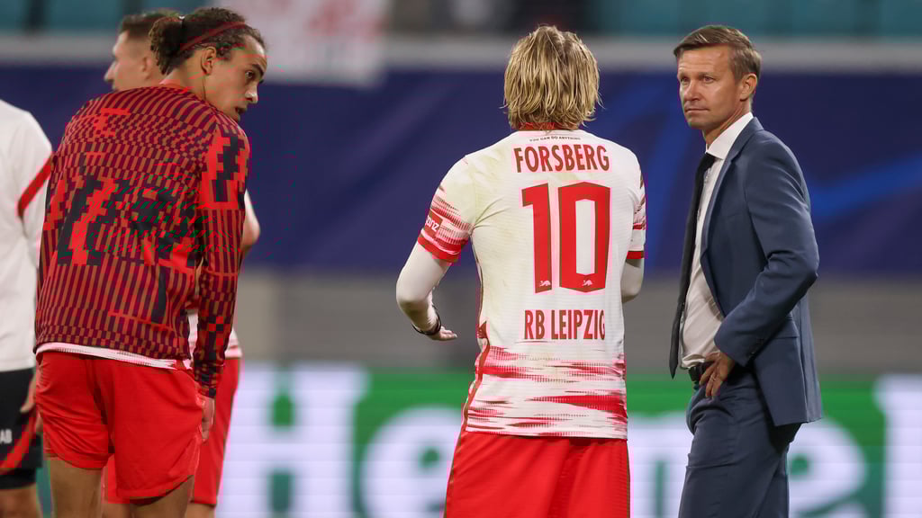 „Vielleicht müssen wir mehr in diejenigen investieren, die verstehen, was wir wollen”: Jesse Marsch sucht nach Lösungen bei RB Leipzig.