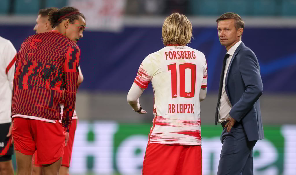 „Vielleicht müssen wir mehr in diejenigen investieren, die verstehen, was wir wollen”: Jesse Marsch sucht nach Lösungen bei RB Leipzig.