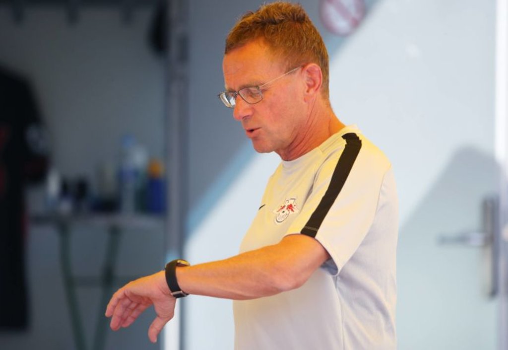 In Eile: RB-Trainer Ralf Rangnick.