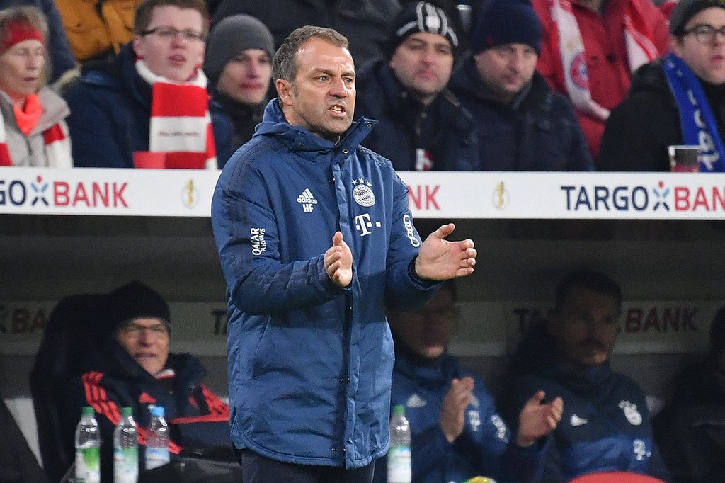 Hansi Flick musste mit dem FC Bayern fast in die Verlängerung.