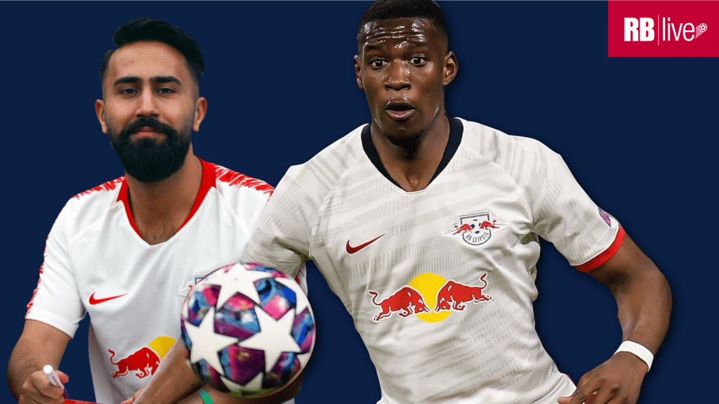 Nordi Mukiele und CIhan Yasarlar treten für RB Leipzig an das PlayStation an.