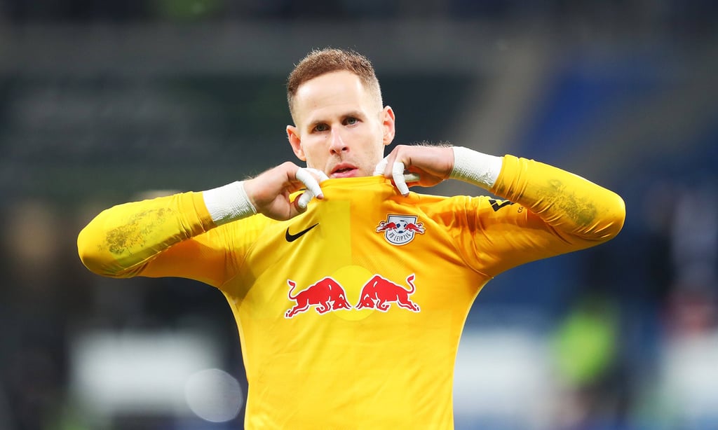 Péter Gulácsi steht mit RB Leipzig unter Druck.