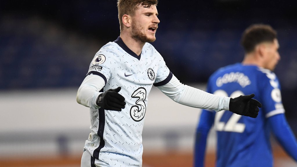 Schlecht ins Spiel eingebunden: Timo Werner.