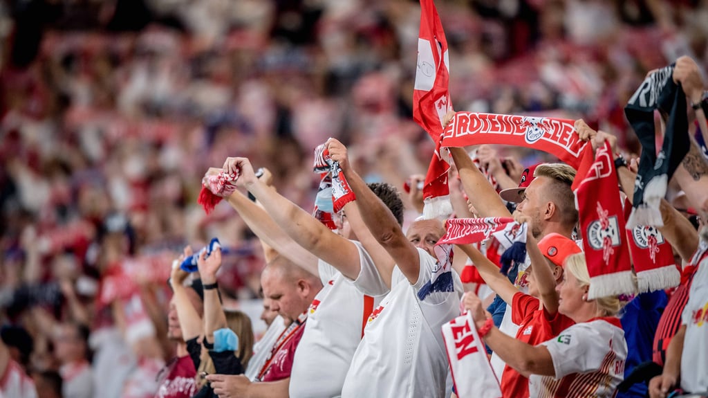 Fans von RB Leipzig