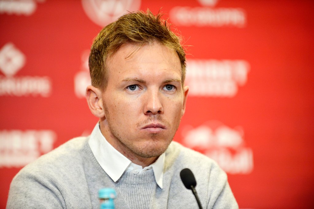 Pressekonferenz bei RB Leipzig mit Julian Nagelsmann.