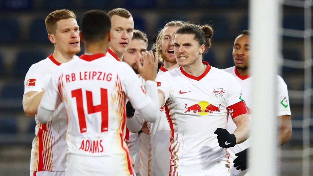 Das 50. Tor für RB: Marcel Sabitzer