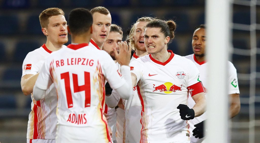 Das 50. Tor für RB: Marcel Sabitzer