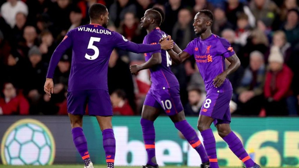 Naby Keita traf endlich mal für den FC Liverpool.