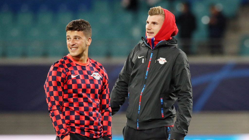 Waren mal Leipziger Teamkollegen: Diego Demme und Timo Werner