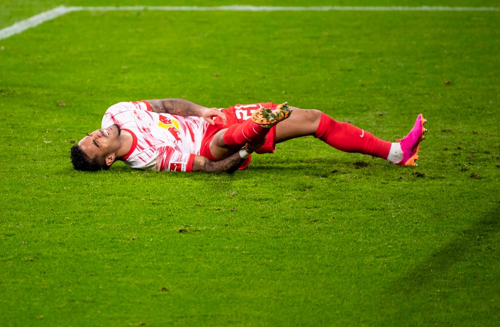 Niedergestreckt: RB-Leihspieler Justin Kluivert
