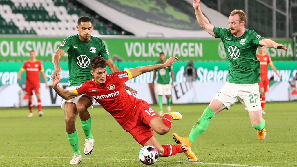 Torlos in Wolfsburg: Patrik Schick (M.)