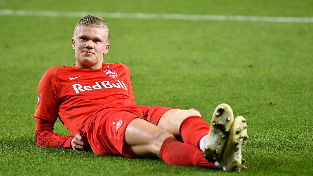 Erling Haaland kann die Gerüchte um ihn in aller Gelassenheit verfolgen.