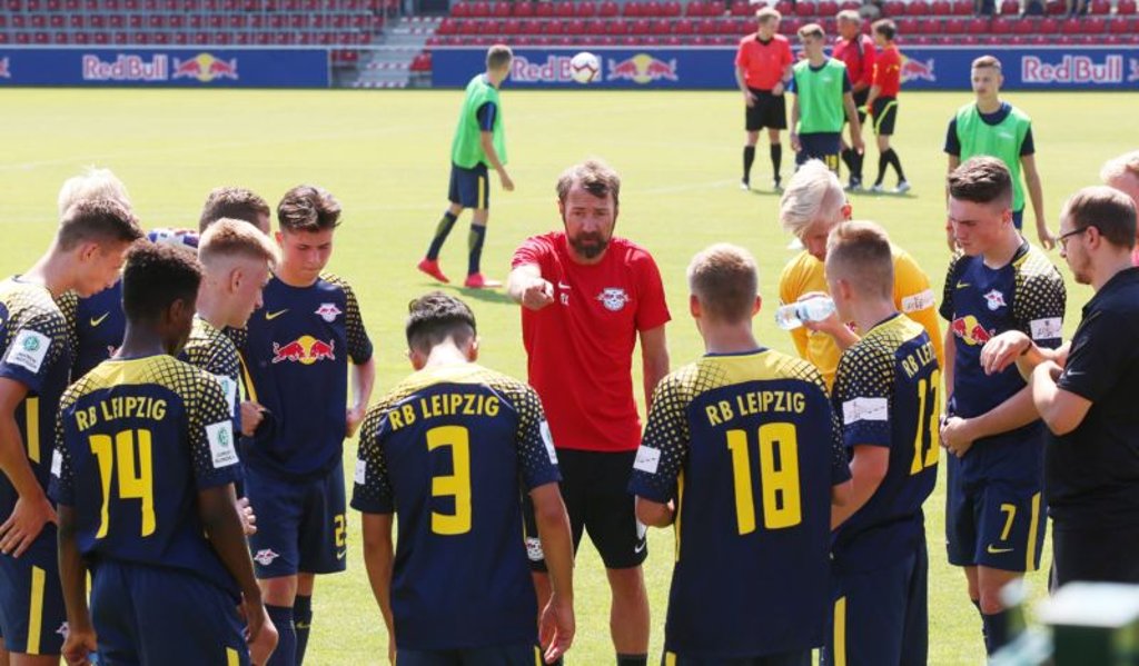 Die U17 von Trainer Marco Kurth.