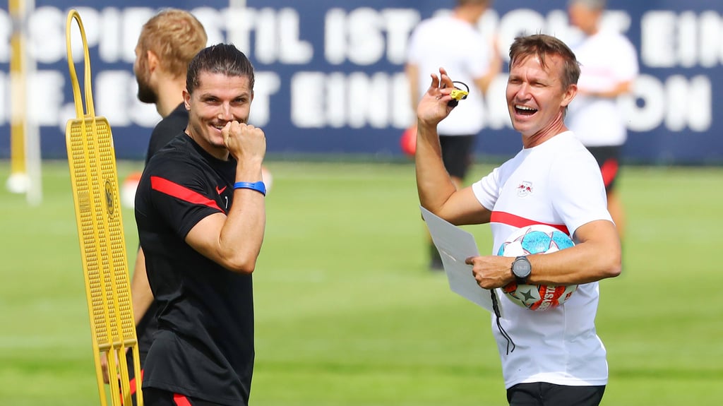 Marcel Sabitzer wird bei RB Leipzig wohl gegen Mainz beginnen.