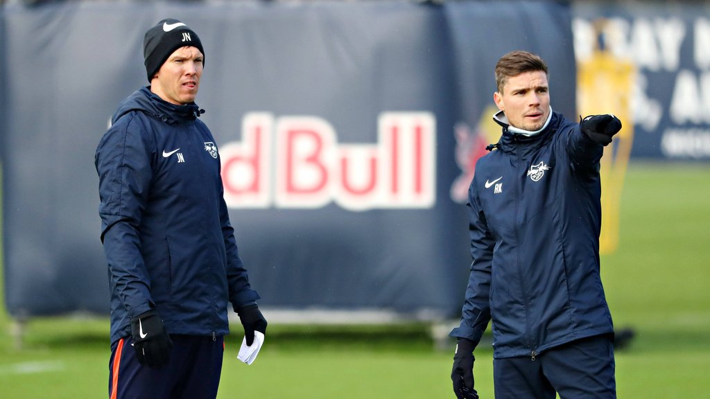 „Das wird ein hitziges Duell”: Robert Klauß (rechts) freut sich auf das Wiedersehen mit Julian Nagelsmann.