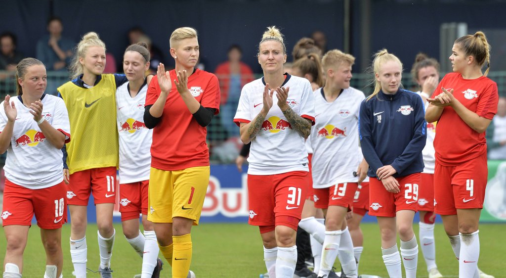 Die Frauen von RB Leipzig spielen ab jetzt in der 2. Bundesliga.
