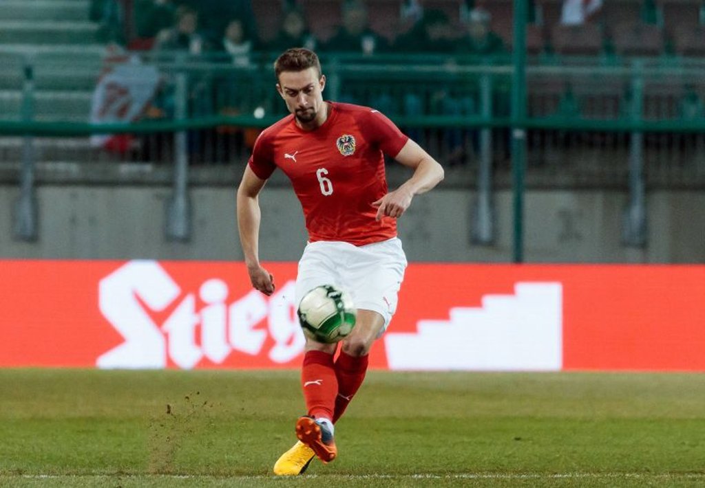 Stefan Ilsanker im Dress von Österreich.