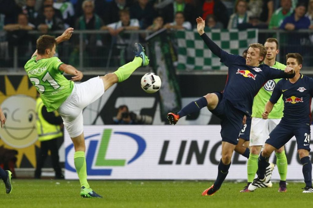 Mein 1:0 gegen Wolfsburg: Emil Forsberg.