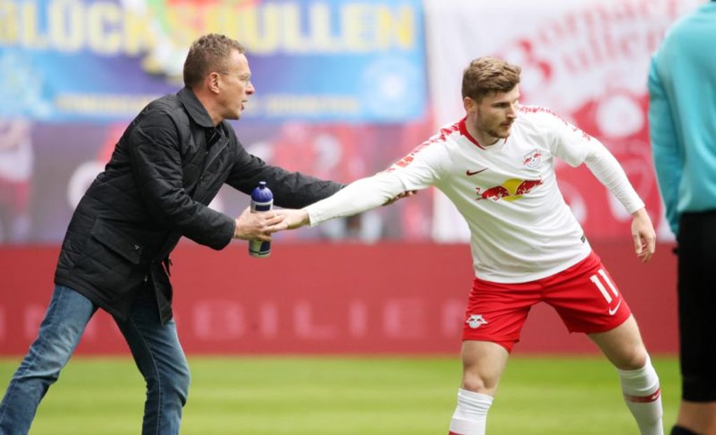 Ralf Rangnick und Timo Werner: Bei RB Leipzig trennen sich wohl ihre Wege.