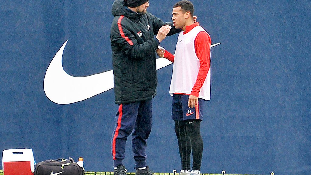 Tyler Adams im Training bei RB Leipzig (Symbolbild).