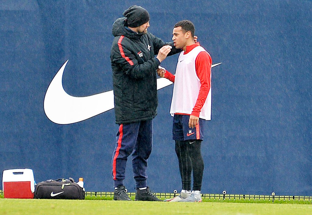 Tyler Adams im Training bei RB Leipzig (Symbolbild).
