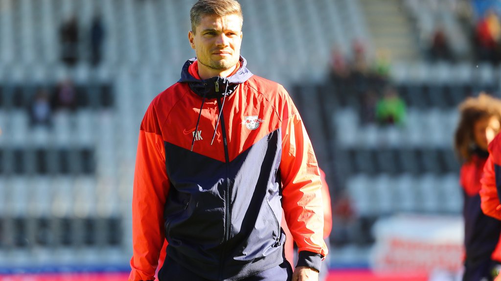 Robert Klauß ist mit sich und der Fußballwelt zufrieden.