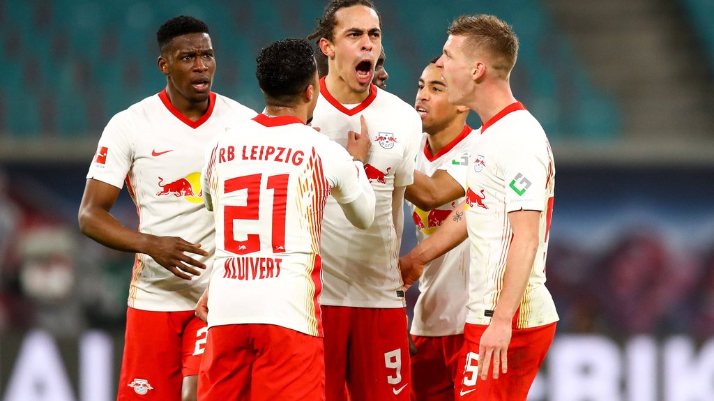 Spiel zwischenzeitlich ausgeglichen: Yussuf Poulsen (M)