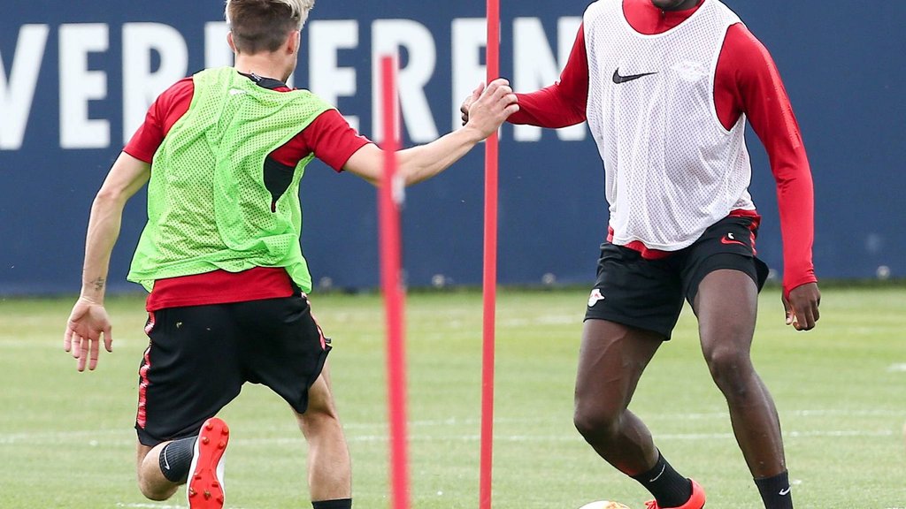 Kevin Kampl und Ibrahima Konate