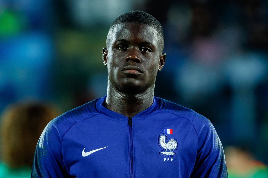 Abwehr-Talent Malang Sarr im Trikot von Frankreichs U21-Nationalmannschaft.