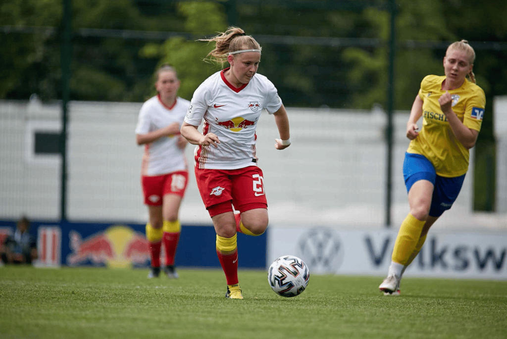 0:2 verlieren die Frauen von RB Leipzig ihr letztes Saisonspiel gegen Jena.