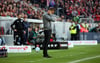 „Ich bin unzufrieden mit unserer zweiten Halbzeit”: RB Leipzigs Trainer Jesse Marsch.