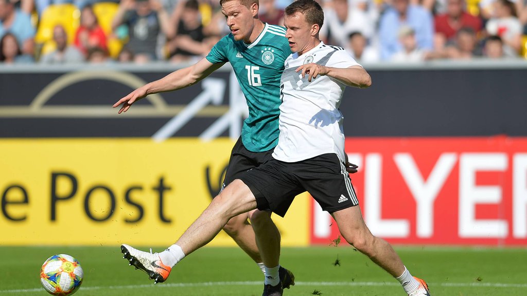 Zwei feste Kandidaten für die EM: Marcel Halstenberg und Lukas Klostermann.