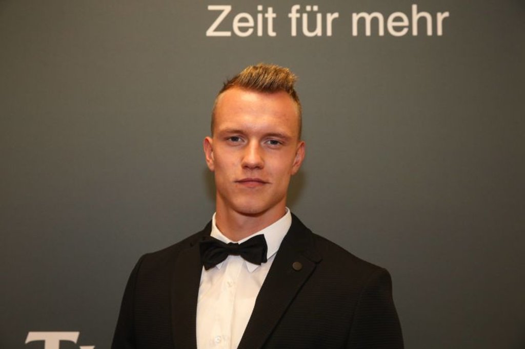 Lukas Klostermann hier bei einem Golf-Event.