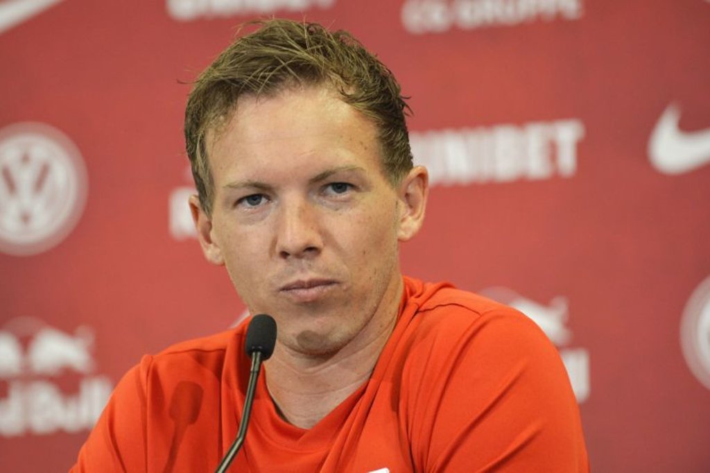 Pressekonferenz bei RB Leipzig mit Julian Nagelsmann.