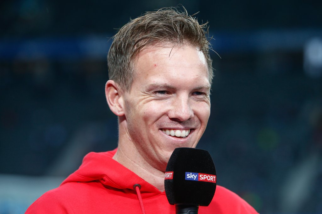 Julain Nagelsmann spricht mit Jörg Wontorra auf Sky.