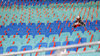 Ein einsamer Fan auf der Tribüne in der Red-Bull-Arena - im November nicht mehr möglich.