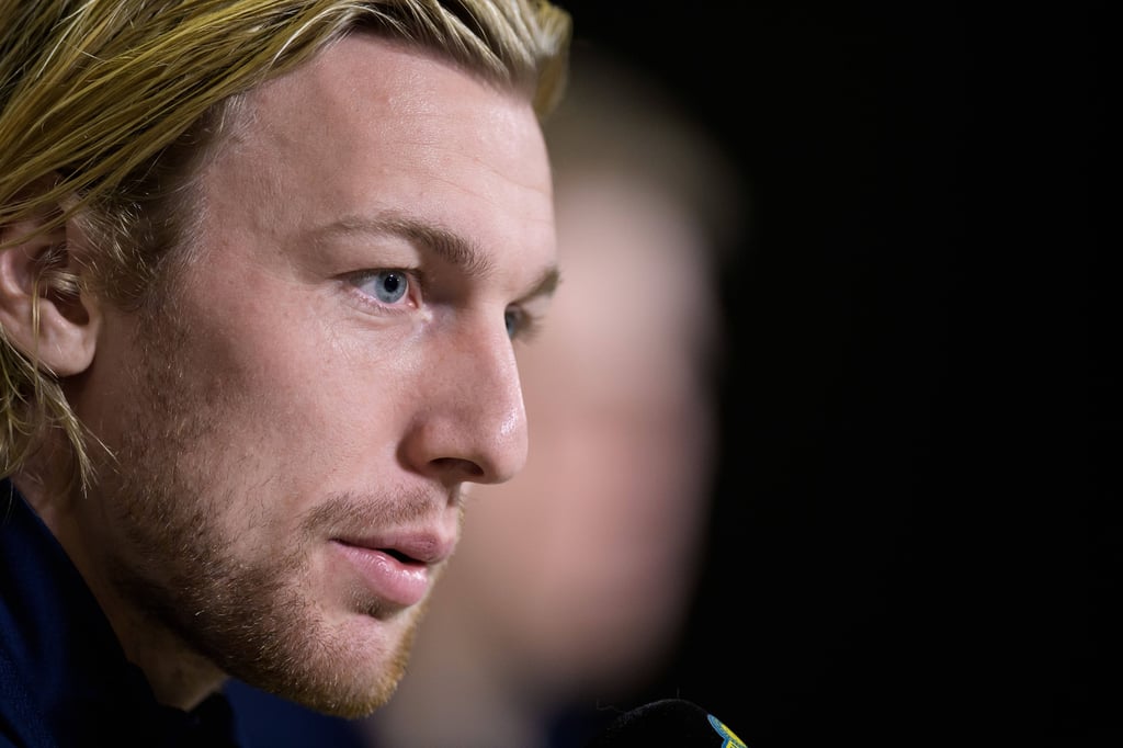 Emil Forsberg will mit RB Leipzig gegen Brügge siegen. (Archivfoto)