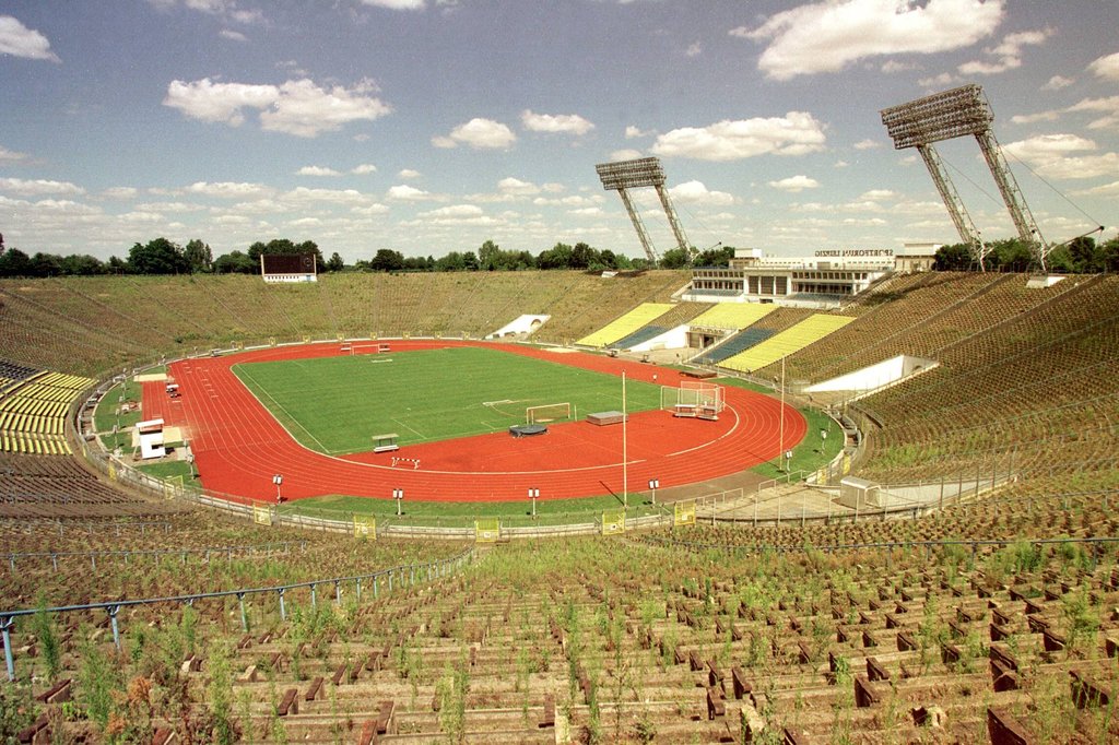 So sah das ehemalige Zentralstadion aus, bevor die heutige Red Bull Arena entstand.