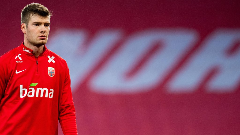 Darf er oder darf er nicht? Bei RB Leipzig gehen sie davon aus, dass Alexander Sörloth am Samstag in Frankfurt aufläuft.