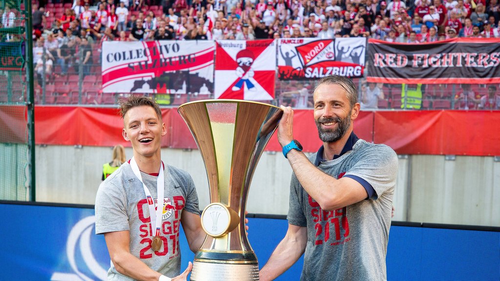 Hannes Wolf und Marco Rose feierten bereits viel gemeinsam.