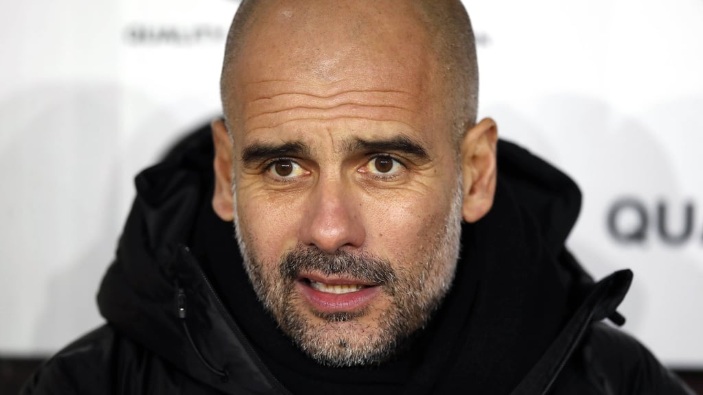 Pep Guardiola will gegen RB Leipzig gewinnen.
