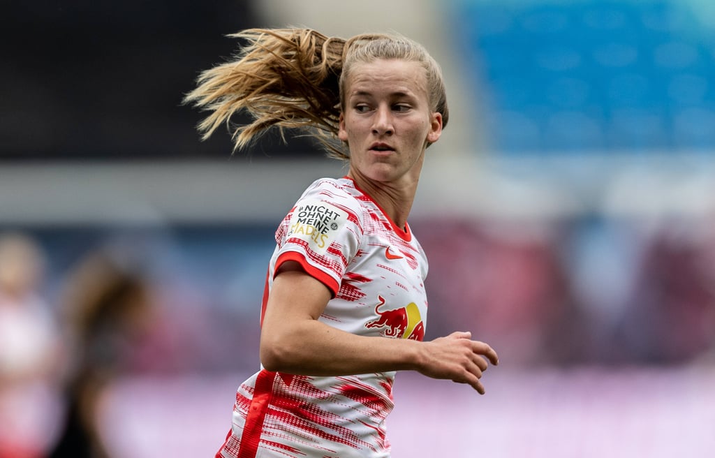 Marlene Müller sorgt mit ihrem Treffer gegen die TSG Hoffenheim für die Entscheidung