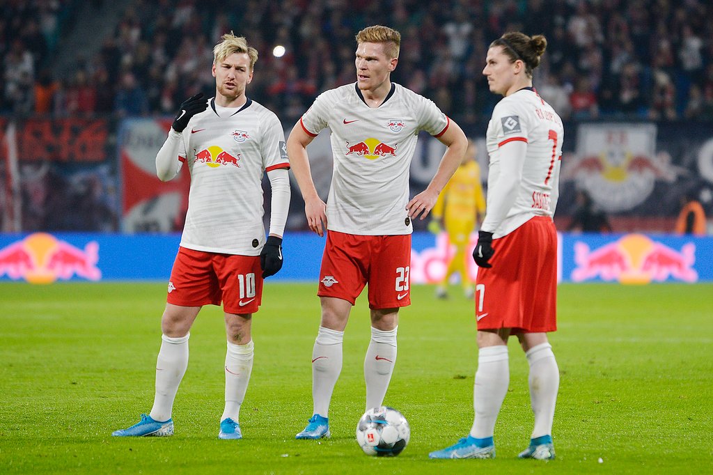 Die Verträge von Emil Forsberg, Marcel Halsenberg und Marcel Sabitzer werden 2022 auslaufen.